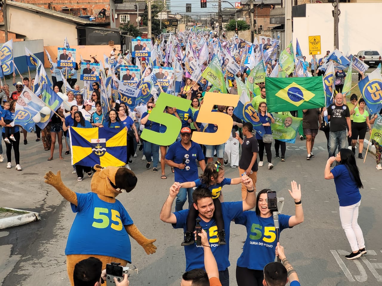 Osmar Teixeira promove ‘Caminhada da Independência’ em Cordeiros e reúne centenas de apoiadores