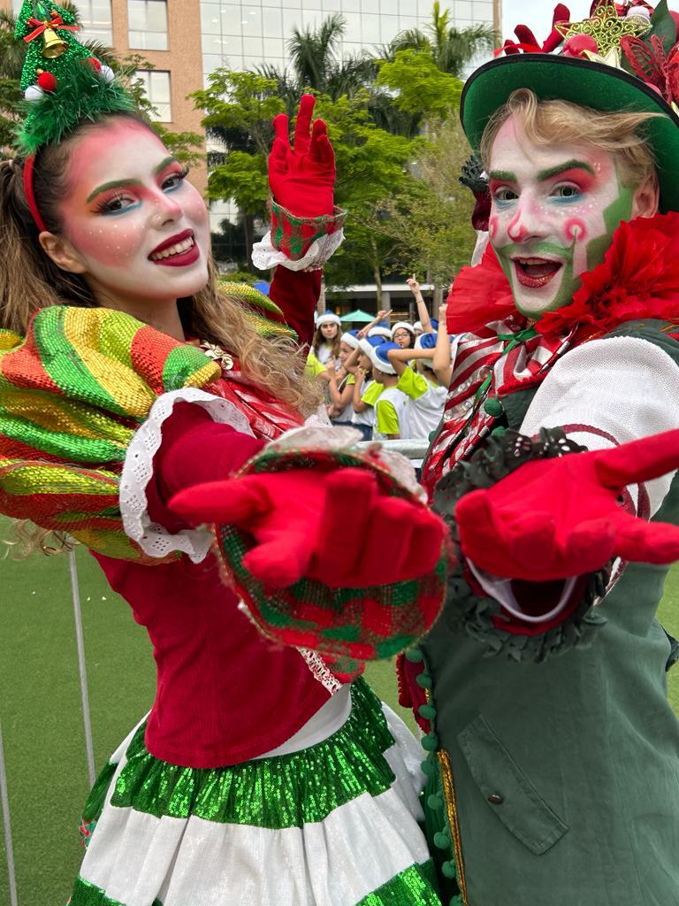 A “Magia do Circo” do Natal Encantado do Passeio Pedra Branca, em Palhoça