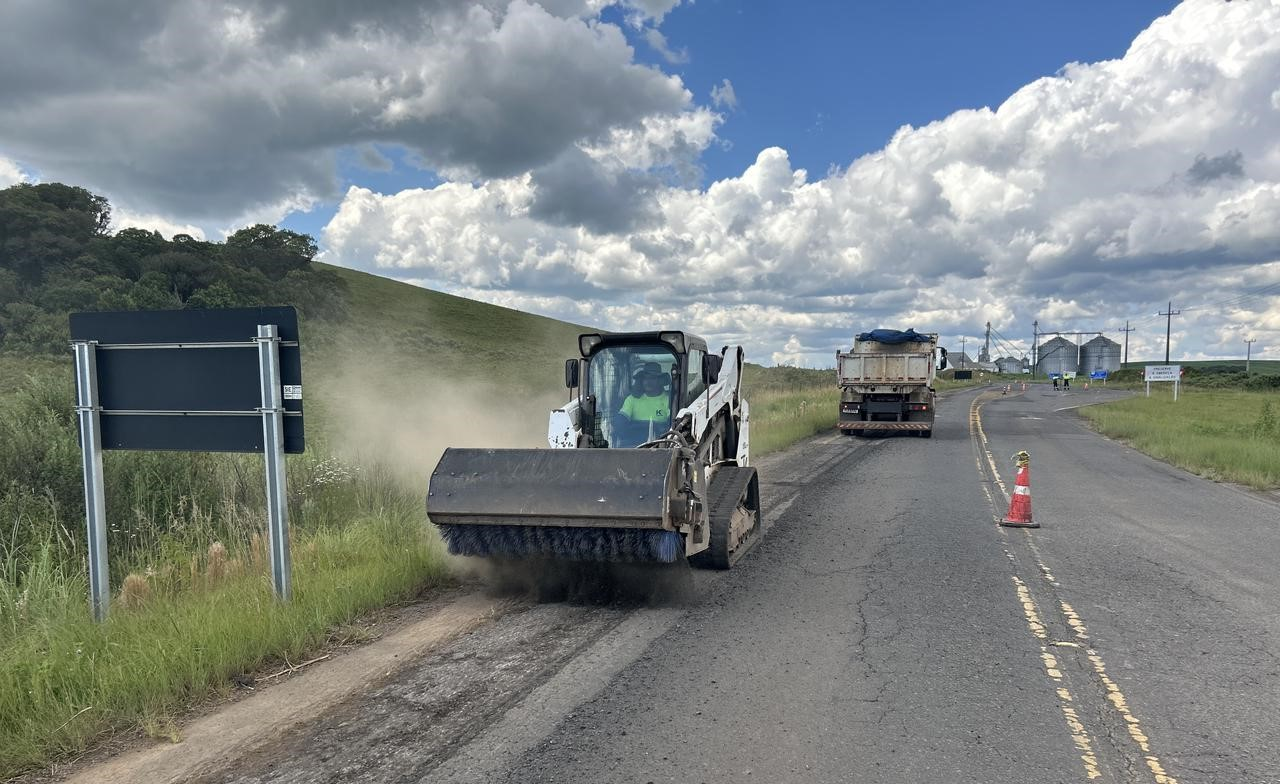 Estrada Boa: Estado dá início à revitalização da SC-150 entre Água Doce e a BR-153 Estrada Boa: Estado dá início à revitalização da SC-150 entre Água Doce e a BR-153