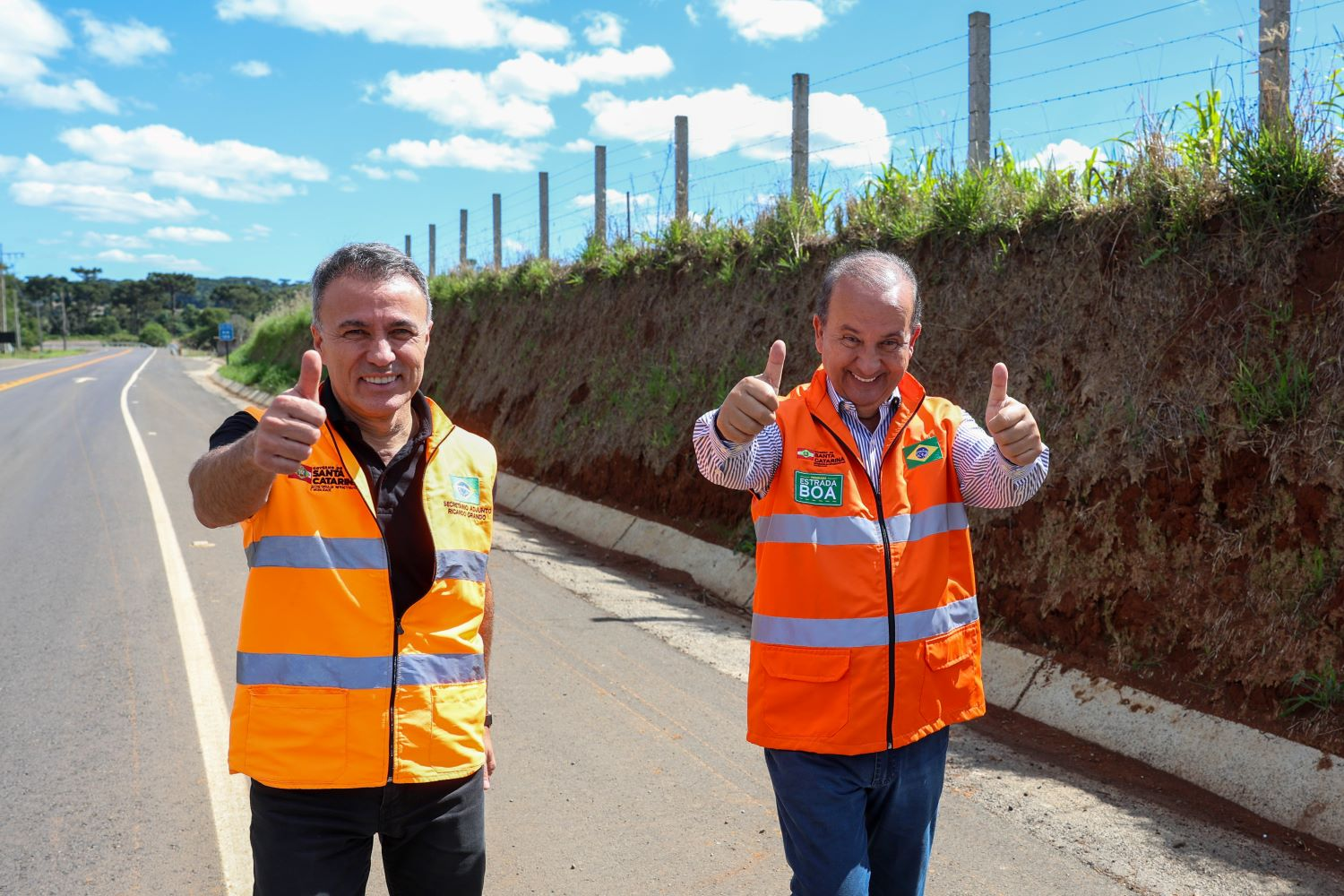 Estrada Boa: Estado entrega revitalização das SCs-150 e 390 no Meio Oeste Estrada Boa: Estado entrega revitalização das SCs-150 e 390 no Meio Oeste