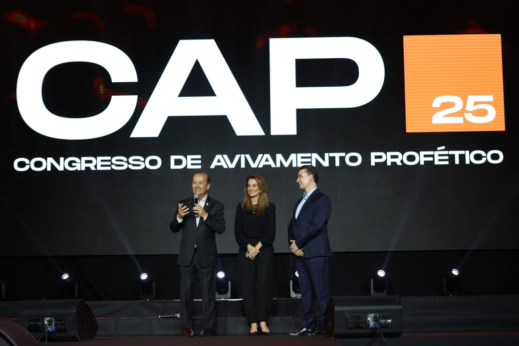 Governador de Santa Catarina, Jorginho Mello, participou da abertura do Congresso de Avivamento Profético – CAP 25 Governador de Santa Catarina, Jorginho Mello, participou da abertura do Congresso de Avivamento Profético – CAP 25