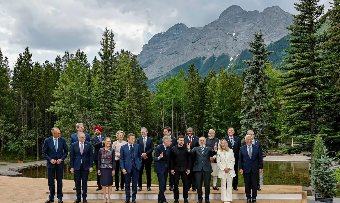 Na Cúpula do G7, Lula defende a volta do protagonismo da ONU Na Cúpula do G7, Lula defende a volta do protagonismo da ONU