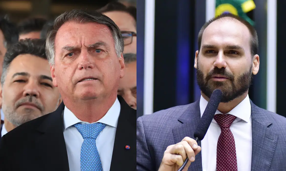 PF indicia Bolsonaro e Eduardo em inquérito sobre sanções dos EUA PF indicia Bolsonaro e Eduardo em inquérito sobre sanções dos EUA