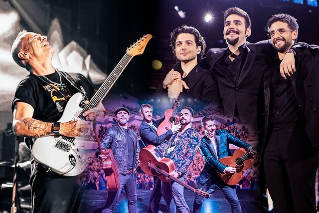 “Vibra São Paulo” recebe grandes nomes da música italiana com shows de 40 Fingers, Il Volo e Eros Ramazzotti “Vibra São Paulo” recebe grandes nomes da música italiana com shows de 40 Fingers, Il Volo e Eros Ramazzotti