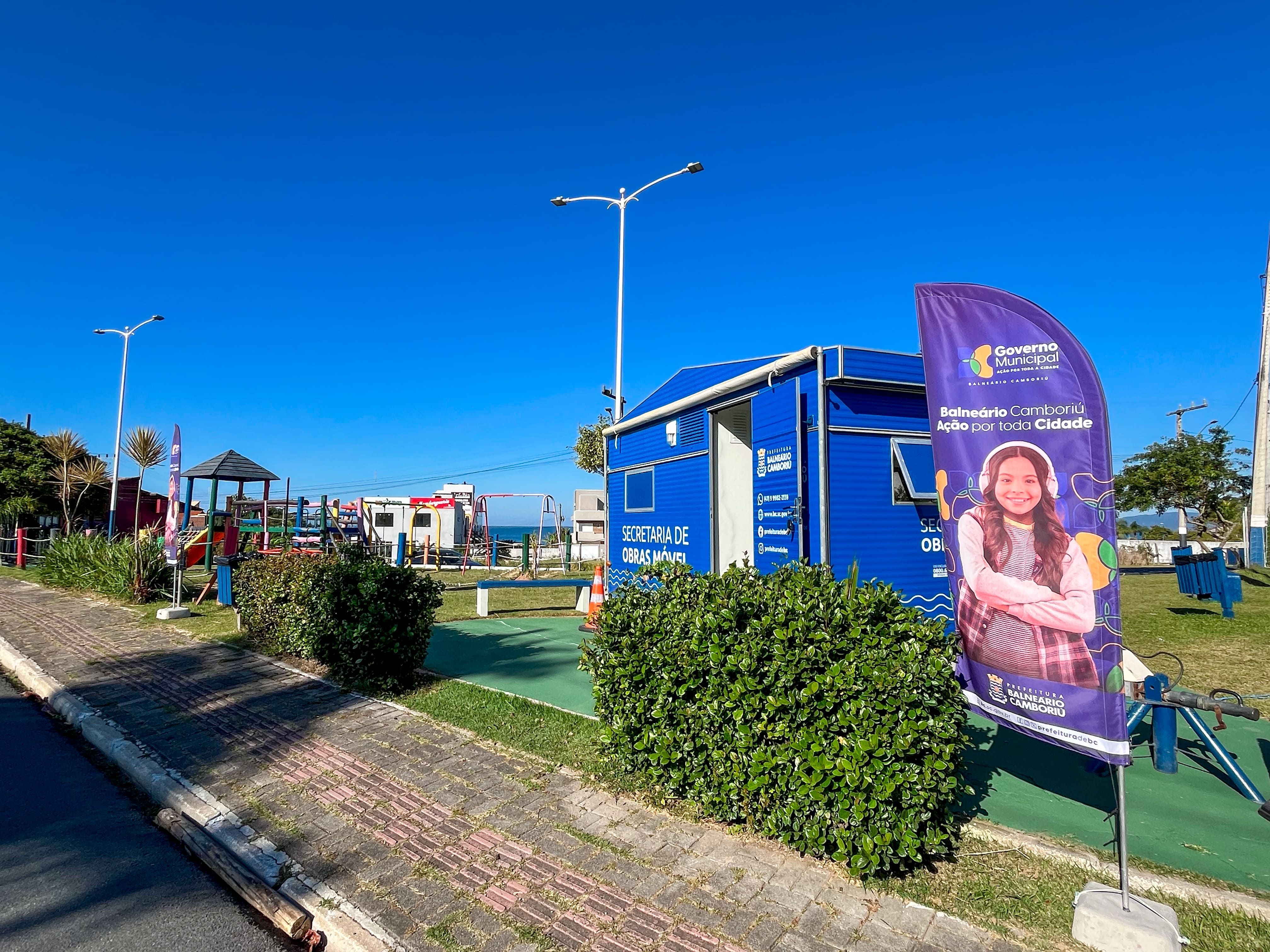 Secretaria de Obras Móvel atende no Bairro Estaleirinho nesta semana Secretaria de Obras Móvel atende no Bairro Estaleirinho nesta semana