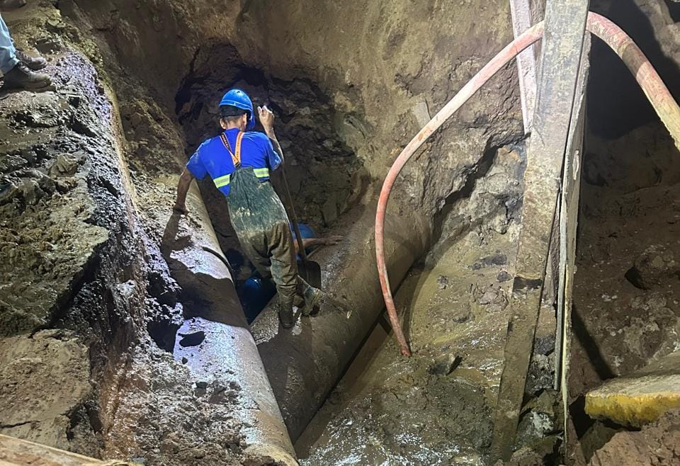 Emasa conclui conserto de adutora rompida pela SCGás e adota medidas administrativas e jurídicas contra a concessionária