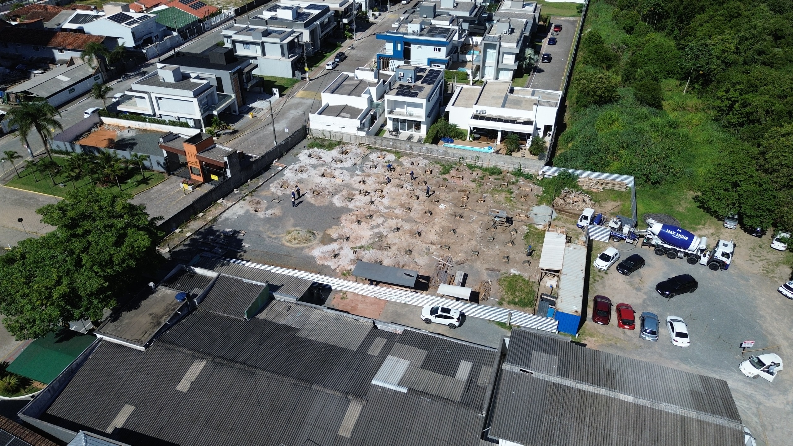 Nova UBS Central de Balneário Piçarras: Obra Avança para Etapa de Concretagem Nova UBS Central de Balneário Piçarras: Obra Avança para Etapa de Concretagem