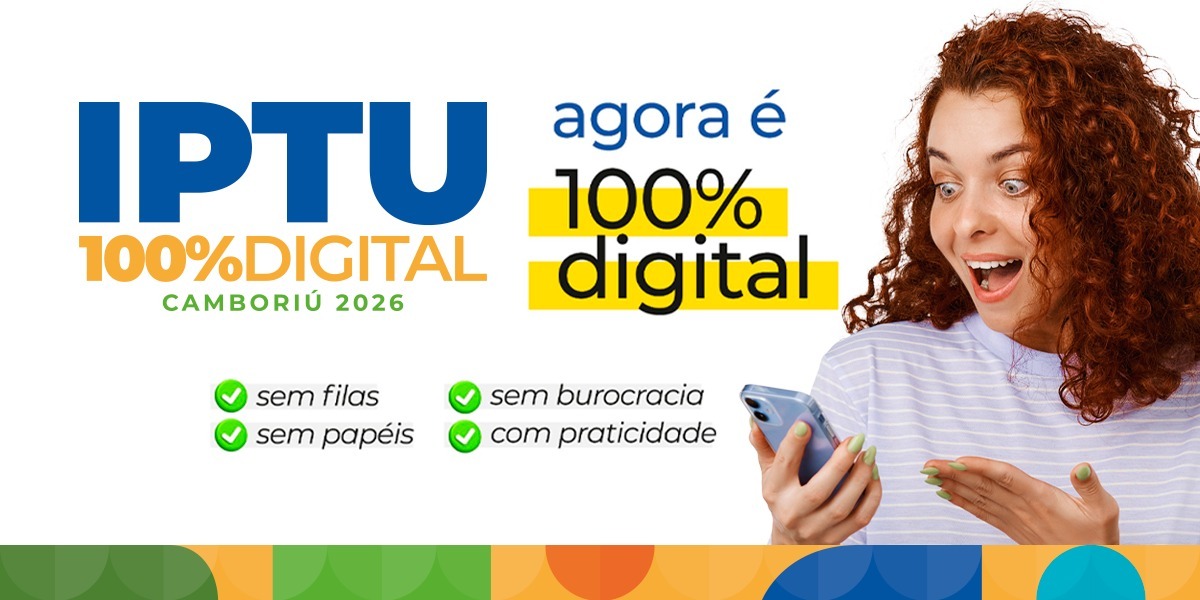 IPTU Camboriú 2026: Prazo para desconto de 15% termina hoje (24) IPTU Camboriú 2026: Prazo para desconto de 15% termina hoje (24)