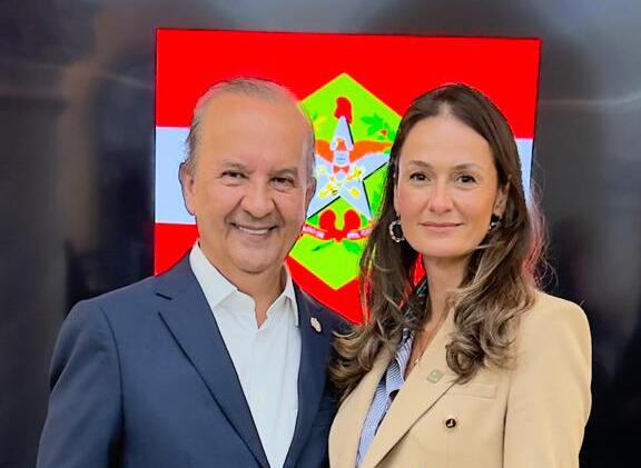 Presidente da ACII reúne-se com governador Jorginho Mello para debater pautas econômicas