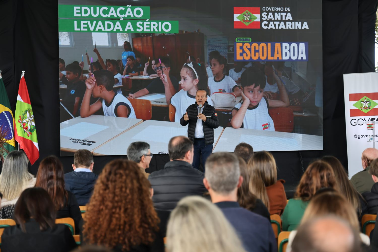 Governo de SC Investe R$ 15,1 Milhões e Inaugura Ampliação de Escolas Estaduais em Araranguá Governo de SC Investe R$ 15,1 Milhões e Inaugura Ampliação de Escolas Estaduais em Araranguá